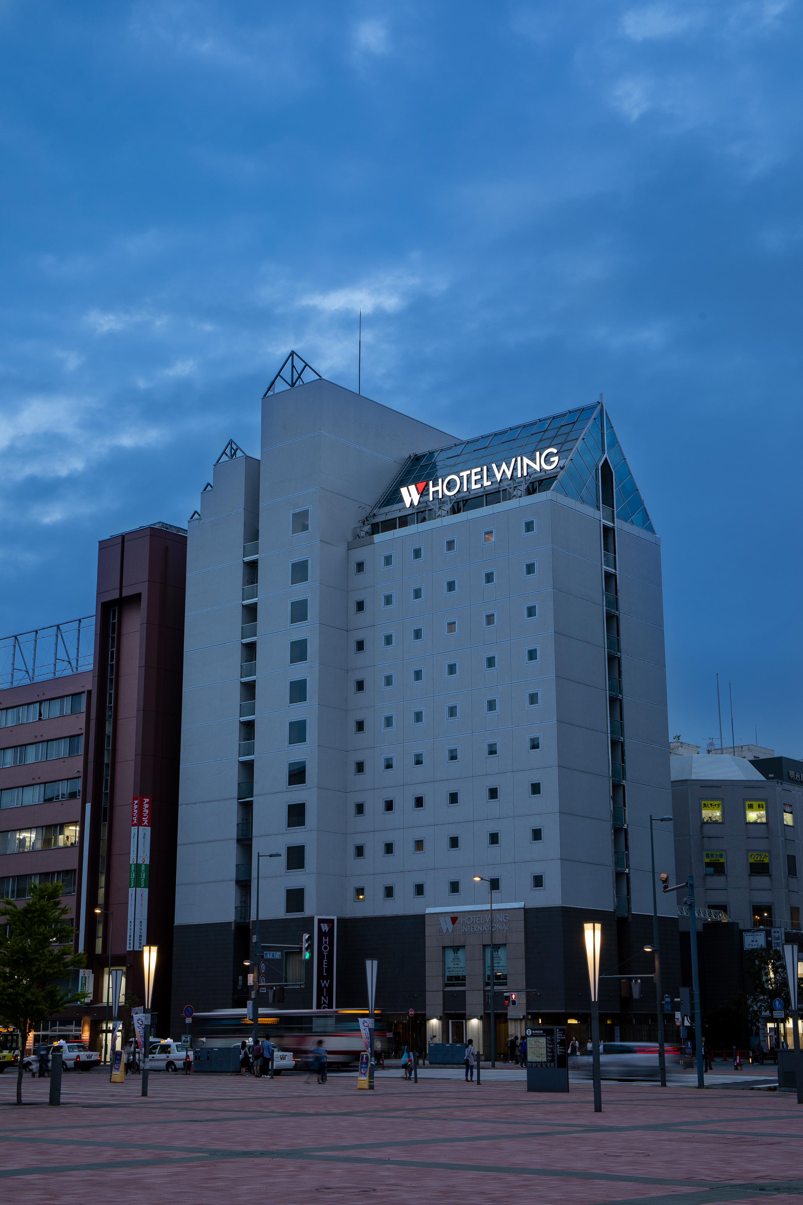 Hotel Wing International Asahikawa Ekimae Exterior foto