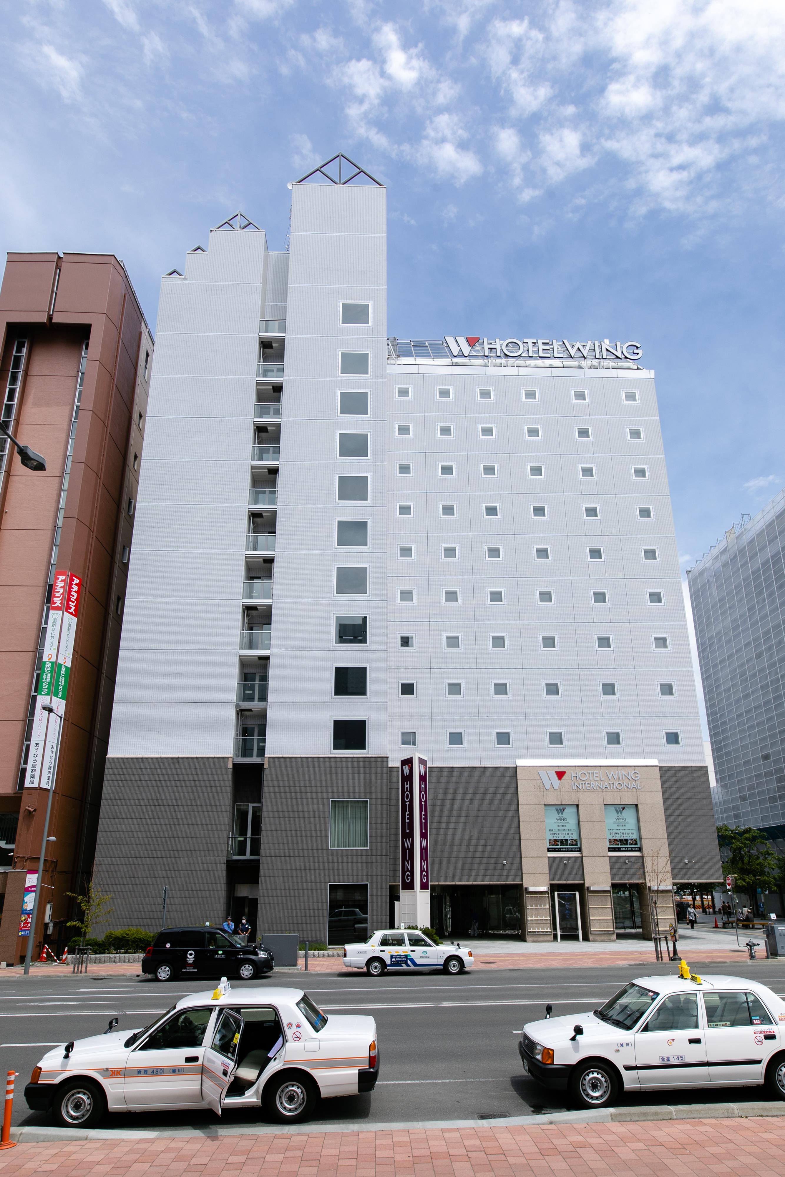 Hotel Wing International Asahikawa Ekimae Exterior foto